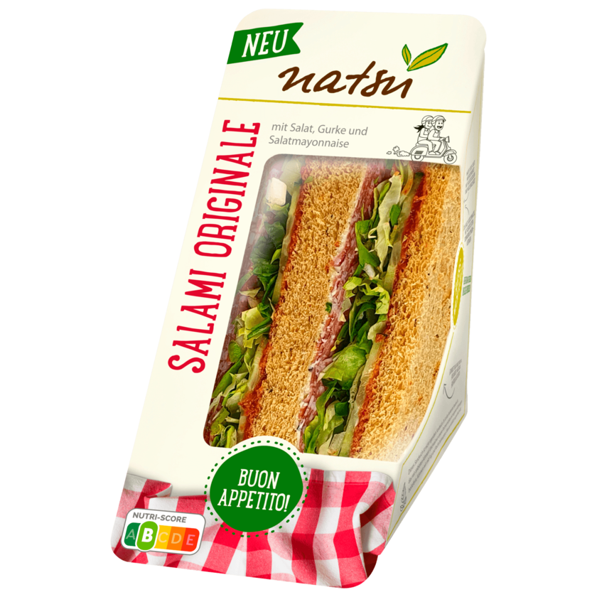 Natsu Sandwich Salami Originale 150g